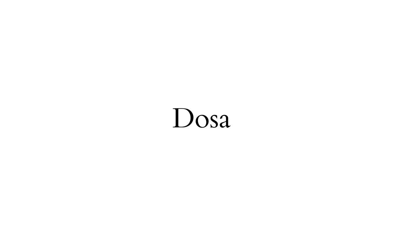Dosa 多萨