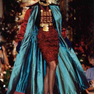 Mame Moda Buon compleanno, monsieur Christian Lacroix. Haute Couture 1989