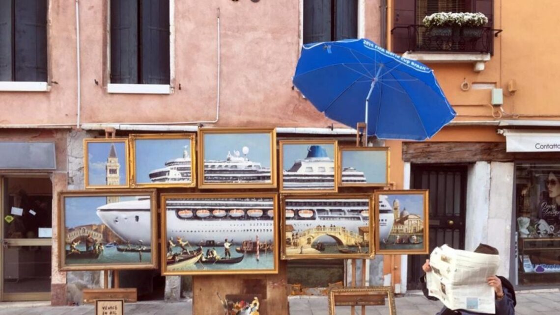 arte: perché banksy è stato cacciato da venezia. banksy venezia