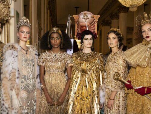 Alta Moda Dolce&Gabbana omaggiano l'opera