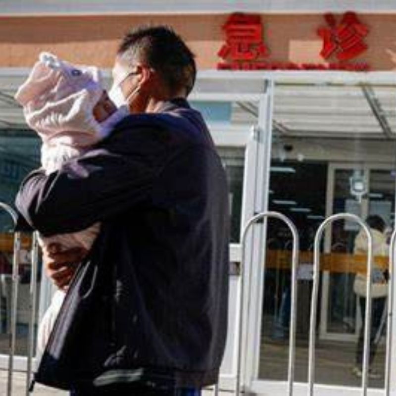 Scatta l'allarme polmoniti cinesi: tanti casi nei bambini